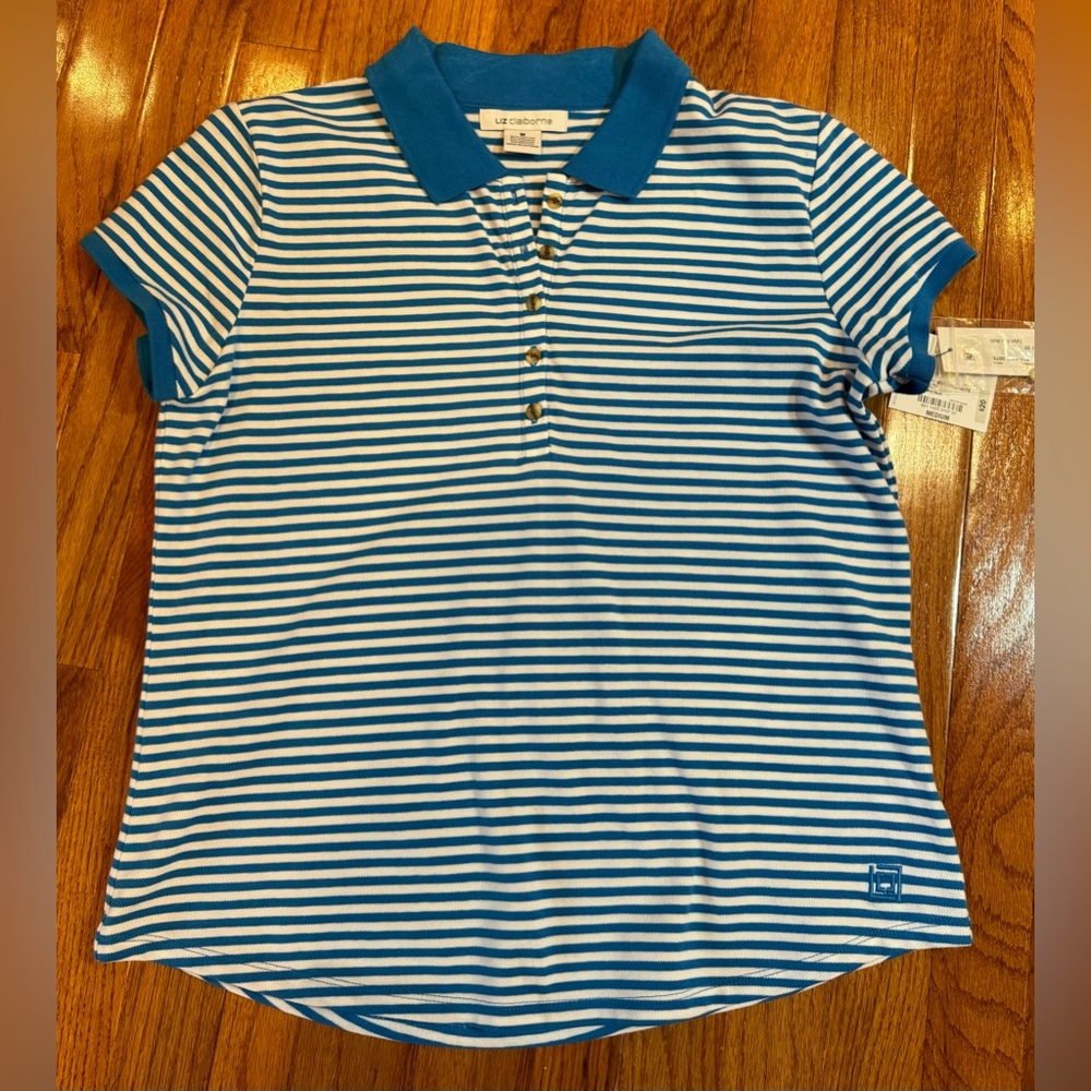 Liz Claiborne Woman’s short sleeve polo.